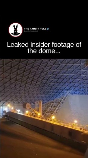 Leaked insider footage of the dome