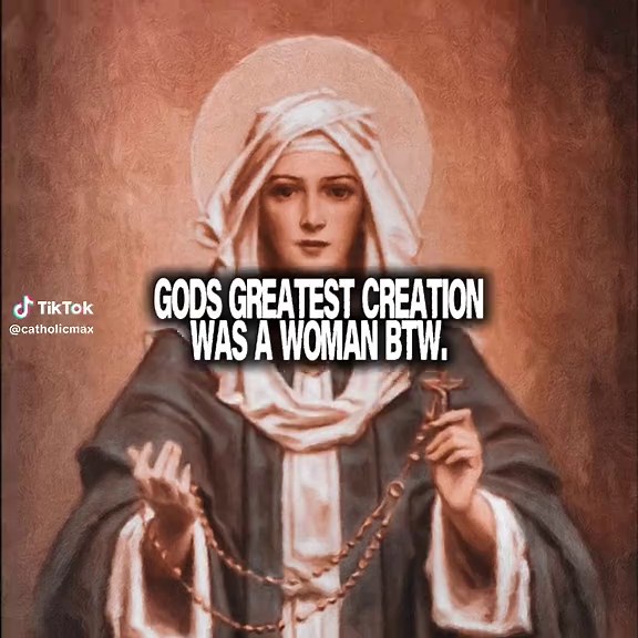 Ave mariaaa #Catholic #jesusisking👑 #amen #avemaria #mary | why do catholics think mary was sinless