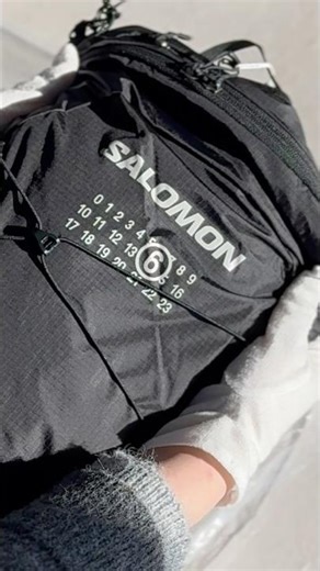 MM6 Salomon XT-15 Black, perfect for work or travel
