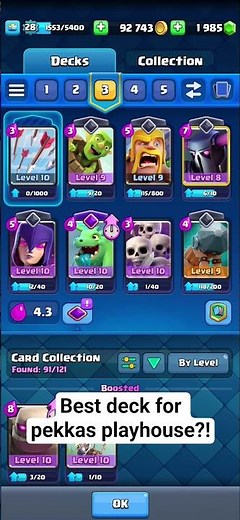 the best deck for pekkas playhouse?! 😳#clashroyale #tutorial #pekka