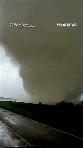 Building explodes as dramatic footage shows a tornado ripping everything to shreds #shorts #usa #us