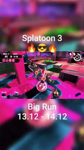 Big Run is BACK in Splatoon 3!