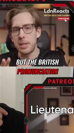 English Pronunciation: Lieutenant vs. Lieutenant #shorts