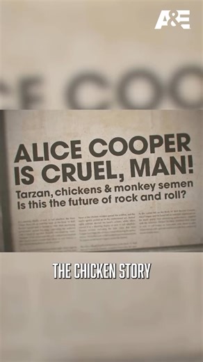 "We didn't have to do anything. They were creating their own Alice Cooper Myth." | Alice Cooper