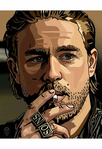 Here’s my drawing of Jax Teller from Sons of Anarchy #sonsofanarchy #soa #jaxteller #fanart #drawings