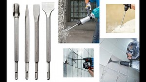 Watch Concrete Drill SDS Plus Bits Masonry Chisel Set 17pcs on Amazon Live