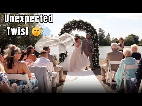Wedding Oops: Bride's Veil Flies into Tree During Ceremony || WooGlobe