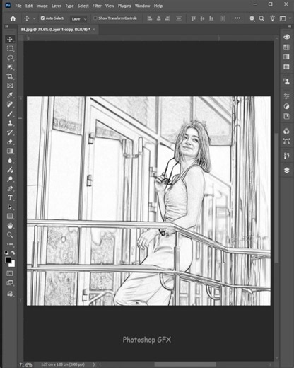 Pencil Sketch Effect in Photoshop!