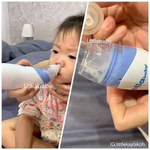 When you have a cough or cold, you might reach for over-the-counter (OTC) drugs to ease your symptoms. But you can't do that for babies or toddlers. Cough and cold medicines that are safe for grownups can cause serious side effect - even life-threatening ones - in children under age 2. When your child's nose is stuffy, they may have trouble breathing, sleeping, and eating. Lollababy's Nasal Aspirator can help remove mucus from your child's nose hygienically to help them breathe better. | Lollaba