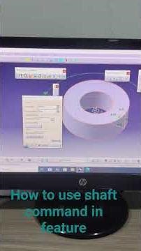 How to Use Shaft Command in CATIA V5 | 360° Revolve Feature by Mohammad kazim sir