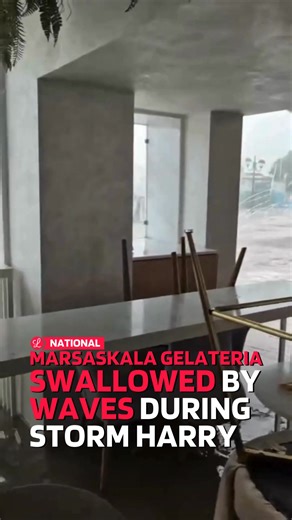 New videos are emerging from yesterday’s storm, and this one from a gelateria in Marsaskala will make you double-take. In the footage, two workers are trapped inside as massive waves crash directly against the shop’s facade. Water smashes up to the windows, leaving no way out as the storm rages around them. Thankfully, no injuries were reported, but the clip is a stark reminder of just how powerful Storm Harry’s fury was, and how unpredictable Malta’s coastlines can be during extreme weather. Fo