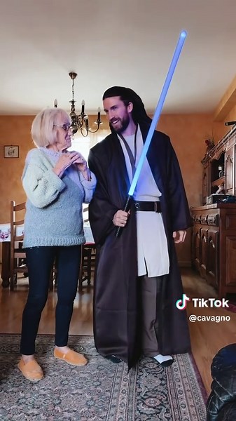 They were not ready 🤣 #jedi #sith #cavagno | Jedi Costume