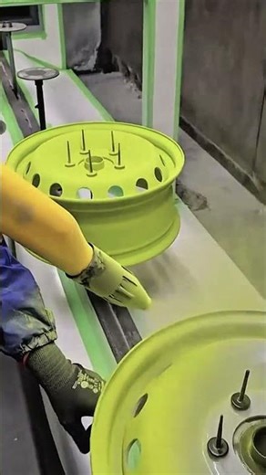 How Wheels Are Powder Coated in a Factory
