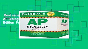 Best seller  Barron s AP Biology Flash Cards, 3rd Edition  Full