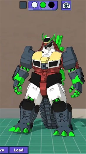 You can CUSTOMIZE your own mechas!