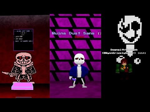 secret characters and new maps in Undertale Soul's RPG X on Roblox