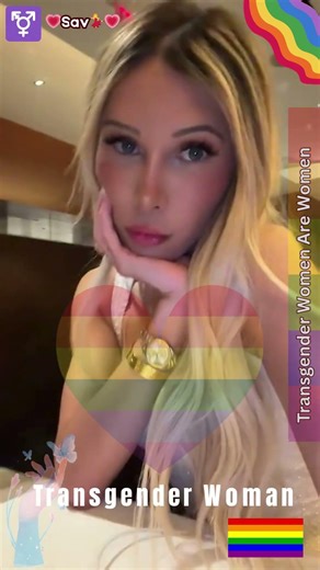 Sav – Stunning Trans Beauty 👑🏳️‍⚧️ #shorts #transgender #viral