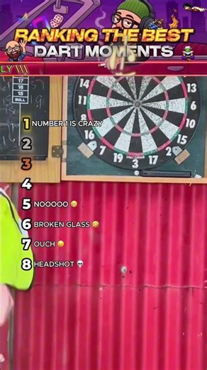 Ranking The Best Darts Moments