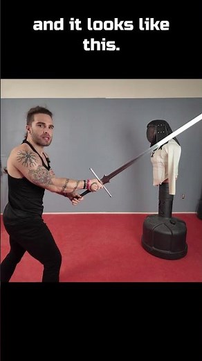 Reverse Grip WORKS?! #sword #martialarts #hema