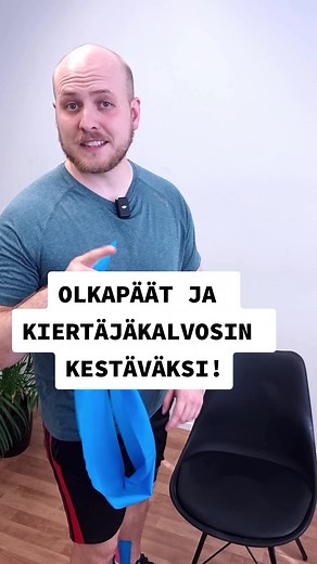 Klassikkoharjoite vahvistamaan sekä pitämään olkapäät ja kiertäjäkalvosimen terveenä!👌 Tee harjoitetta omalla vastuulla! #terveys #olkapää #olkapäätreeni #kiertäjäkalvosin #hyvinvointi #treeni