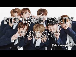 [ENG SUB] 2017 BTS HOME PARTY - ENCORE STAGE (LINKS IN DESCRIPTION)