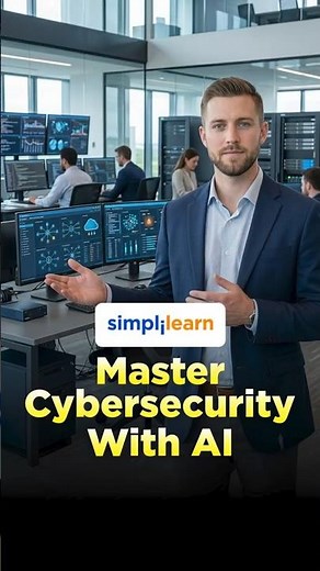 AI-Powered Cybersecurity Course | Master the Future of Cybersecurity | #Shorts | #Simplilearn