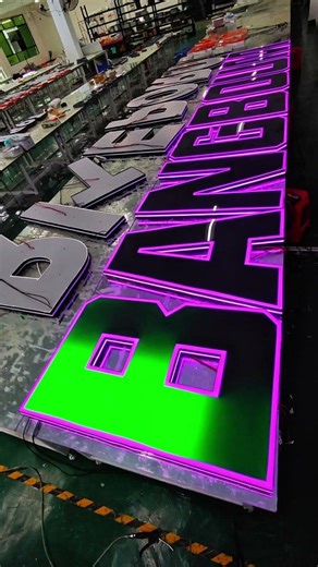 Do you know what the popular and new LED sign technology is in USA? #sign #signage #design #signage