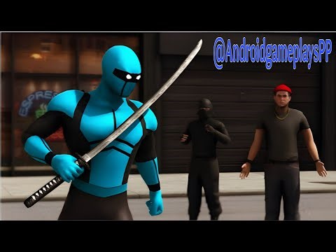 Blue Ninja: Street Wars and Bandit Fights | Android Gameplay | #1