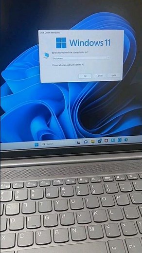Lenovo laptop shutdown shortcut key Fn + Alt+F4 #lenovo #shortcutkey #lenovolaptop