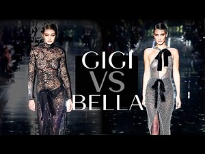 Gigi Hadid VS Bella Hadid Runway Collection | Gigi Hadid Runway | Bella Hadid Runway