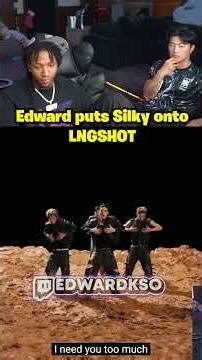 Edward puts Silky on Lngshot #kpop #lngshot