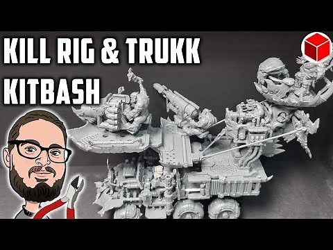 Kitbashing An Ork Kill Rig With A Trukk - Warhammer 40,000 Conversion Guide