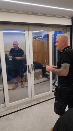 870K views · 1.5K reactions | Last job of 2025 New Blind screen Blackout cellular fabric one side and a Flyscreen the opposite side the cellular fabric is great for insulation as this customer has been having issues with cold in this room there’ll be warm and cozy from now on. | Galaxy Blinds | Facebook