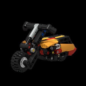 LEGO MOC-46958 42101 Touring Motorcycle (Technic 2020)