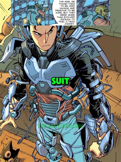 What Type of Energy Tech Jacket's Suit Consumes in #invincibleseason4 #comics #invincible