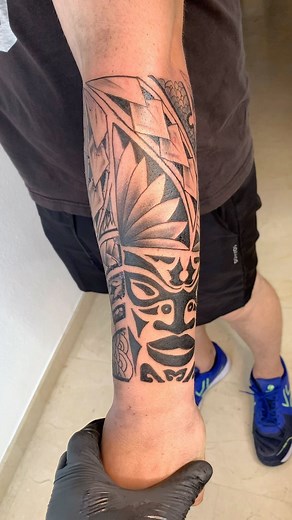 just started a full sleve  | David Tattoo Alicante | Facebook