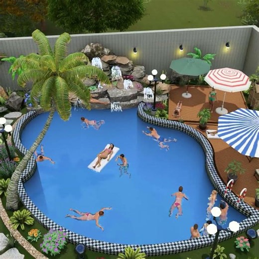 Hidden Backyard Paradise | Luxury Mini Pool Design Ideas
