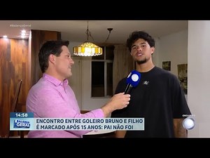 Exclusivo: filho do goleiro Bruno fala sobre relação com pai e planos futuros, no Balanço Geral