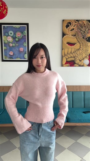Waist Cinched Woolen Sweater in Nepal | XS, S, M, L Sizes