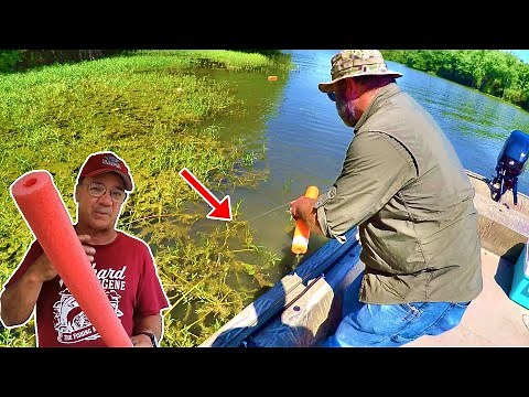 How To Catch LOADS Of Catfish With A Pool Noodle!!!