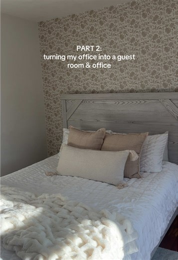 Transforming a Bedroom for a Home Office Setup
