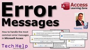 Error Messages in Microsoft Access - Computer Learning Zone