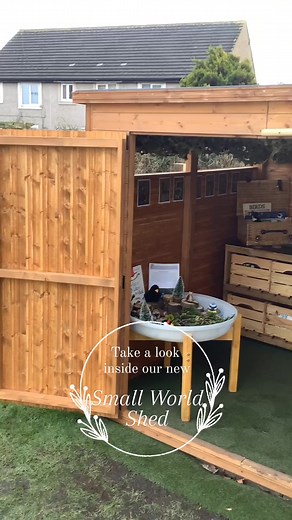 How beautiful is this outdoor learning space? 🌿 Thanks for the tag @overkellet_hygge_journey_eyfs 🌿’Take a look inside our new Small World Shed...🌿I've been wanting a space outside for our small world for so long, something I could set up and leave without having to bring it in and out everyday and finally I can reveal our Small World Shed! It's taken awhile to get all the bits and pieces together but I'm happy with how it looks and how the space works now!‘ #hyggeintheearlyyears @ | Hygge in