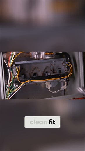 Trane XE80 Furnace Burner Installation Upgrade #tranefurnace #furnace #furnacerepair #hvac #diy