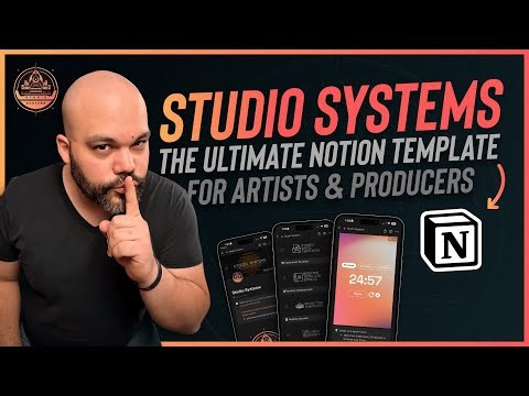 Studio Systems: The Ultimate Notion Template for Artists & Producers