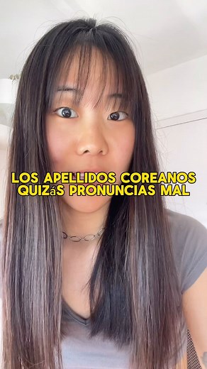 Lilly🇰🇷•Profe de Coreano on Instagram: "El nombre coreano en romanizacion??? 💩 Si no sabías cómo pronunciar bien los apellidos coreanos aquí te enseño 🇰🇷!! #coreano #aprendercoreano #bts #korea #김태형 #coreanoenespañol"