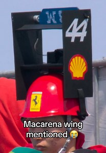 @ferrari flippy wing you’ll always be famous 🙂‍↕️ #f1 #japanesegp #suzuka #lewishamilton