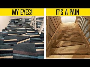 The WORST Stairs Design Fails