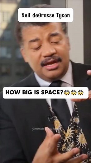 Neil deGrasse Tyson on How BIG is SPACE? #neildegrassetyson