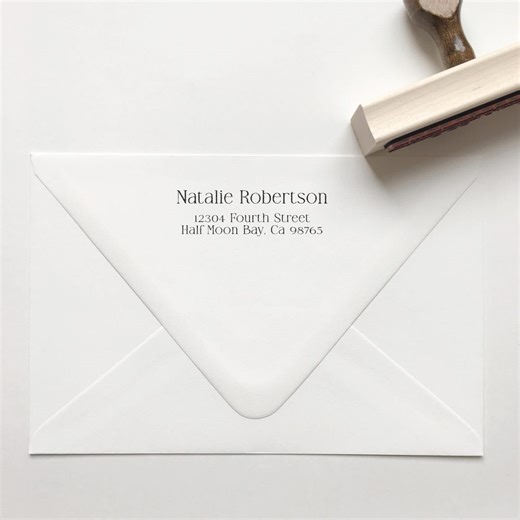 New Home Address Stamp, Custom Return Address Stamp, Personalized Address Stamp for Moving, Housewarming Realtor Closing Gift #a002 - Etsy